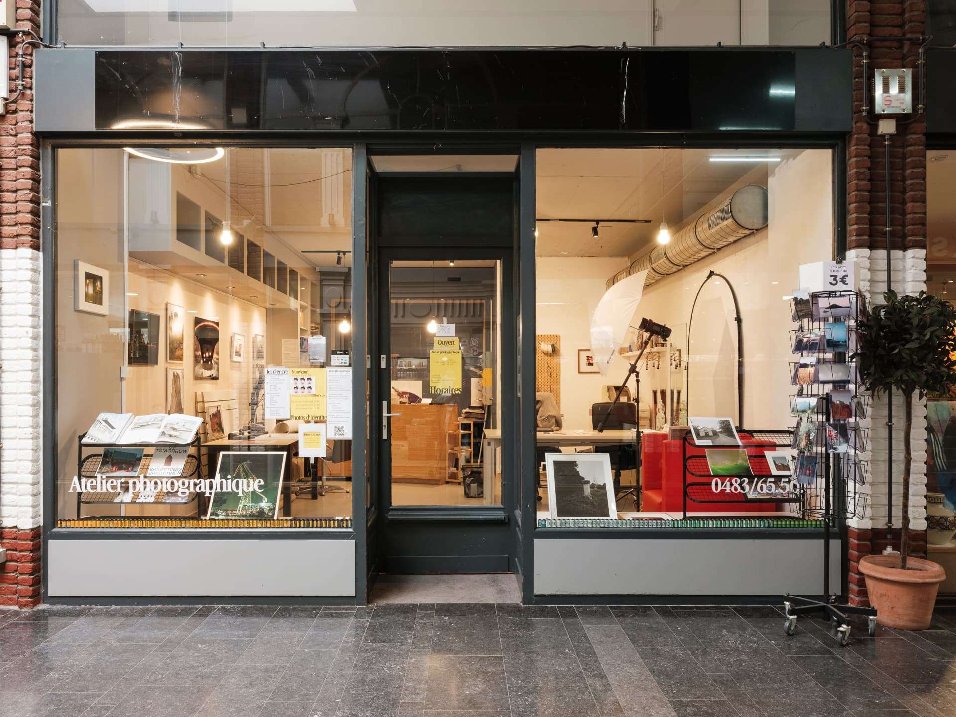 Vitrine de Atelier Photographique