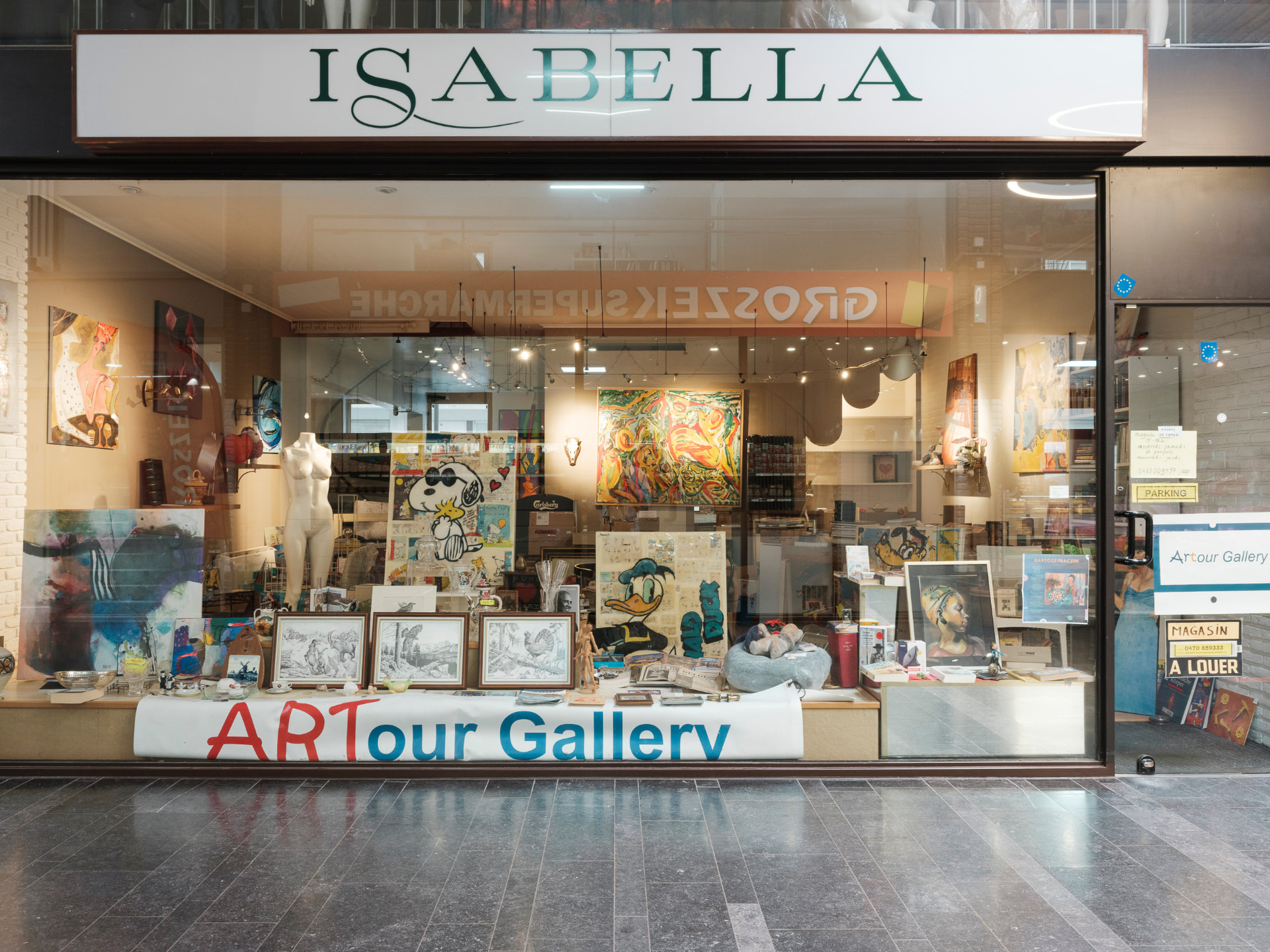 Vitrine de Artour